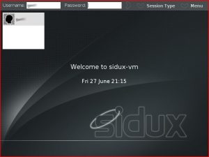 sidux KDM