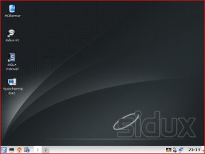 sidux desktop